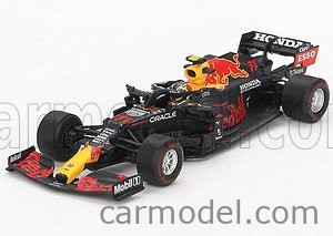 RED BULL  F1  RB16B HONDA RA620H TEAM RED BULL RACING N 11 WINNER AZERBAIJAN GP 2021 SERGIO PEREZ  MATT BLUE YELLOW RED
