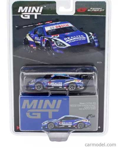 NISSAN  TYPE Z TEAM REALIZE ADVAN KONDO RACING N 24 GT500 CLASS SUPER GT 2023 DAIKI SASAKI - KOHEI HIRATE  BLUE