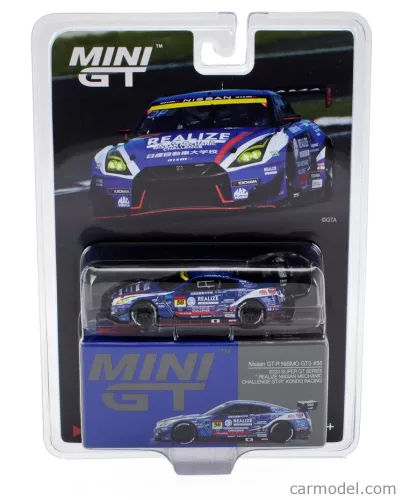 NISSAN  GT-R TEAM KONDO RACING N 56 GT300 CLASS SUPER GT 2023 JOAU PAULO DE OLIVEIRA - TAPPEI NATORI  BLUE WHITE