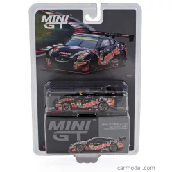   NISSAN  GT-R NISMO TEAM PONOS GAINER N 10 GT300 CLASS SUPER GT 2023 HIRONOBU YASUDA - RIKI OKUSA  BLACK ORANGE