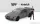 NISSAN  SKYLINE GT-R (R32) NISMO RHD 1992 WITH TSUGIO MATSUDA FIGURES  GREY MET