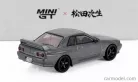 NISSAN  SKYLINE GT-R (R32) NISMO RHD 1992 WITH TSUGIO MATSUDA FIGURES  GREY MET