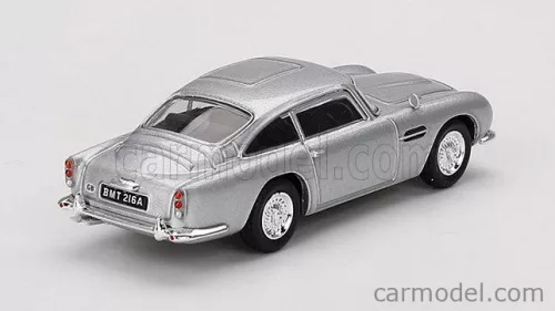 ASTON MARTIN  DB5 1964 - 007 JAMES BOND - THUNDERBALL - OPERAZIONE TUONO - INCLUDED POSTER 007 ENGLISH LANGUAGE  SILVER