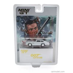   ASTON MARTIN  DB5 1964 - 007 JAMES BOND - THUNDERBALL - OPERAZIONE TUONO - INCLUDED POSTER 007 JAPANESE LANGUAGE  SILVER