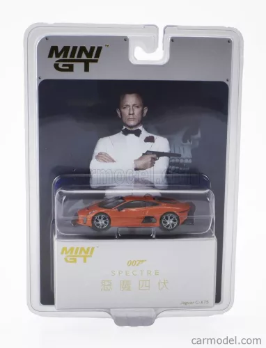 JAGUAR  C-X75 2015 - 007 JAMES BOND - SPECTRE - CHINESE BLISTER PACKAGING  FIRESAND MET