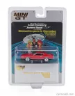 FORD USA  MUSTANG MACH-1 COUPE 1971 - 007 JAMES BOND - DIAMONDS ARE FOREVER - UNA CASCATA DI DIAMANTI - SPANISH BLISTER PACKAGING  RED