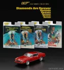 FORD USA  MUSTANG MACH-1 COUPE 1971 - 007 JAMES BOND - DIAMONDS ARE FOREVER - UNA CASCATA DI DIAMANTI - SPANISH BLISTER PACKAGING  RED