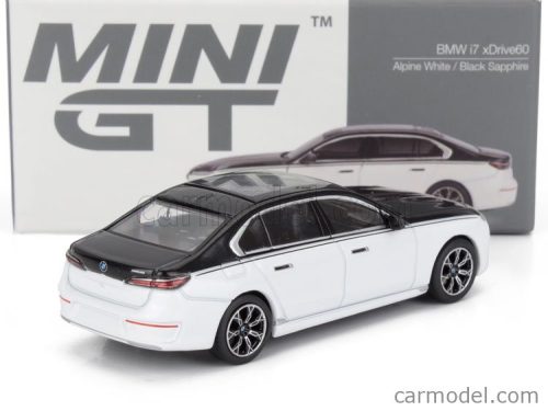 BMW  7-SERIES i7 xDRIVE60 LHD 2023  WHITE BLACK