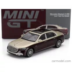   MERCEDES BENZ  S-CLASS S680 MAYBACH V12 (X223) LHD 2024  GOLD RED