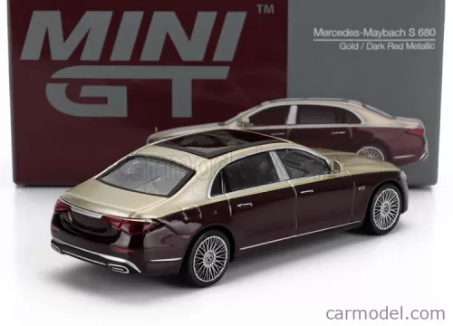 MERCEDES BENZ  S-CLASS S680 MAYBACH V12 (X223) LHD 2024  GOLD RED