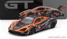 McLAREN  720S GT3 EVO 4.0L TURBO V8 TEAM PFAFF MOTORSPORT N 9 IMSA 24h DAYTONA 2024 JAMES HINCHCLIFFE - OLIVER JARVIS - MARVIN KIRCHHOFER - ALEXANDER ROSSI  ORANGE BLACK