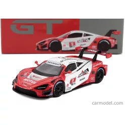   McLAREN  720S GT3 EVO 4.0L TURBO V8 TEAM PFAFF MOTORSPORT N 9 IMSA LAGUNA SECA 2024 OLIVER JARVIS - MARVIN KIRCHHOFER  RED WHITE