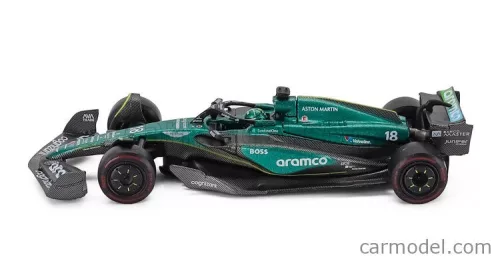 ASTON MARTIN  F1  AMR24 TEAM ARAMCO COGNIZANT N 18 BAHRAIN GP 2024 LANCE STROLL  GREEN BLACK