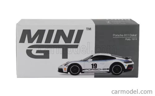 PORSCHE  911 992 COUPE N 19 RALLY DAKAR DESIGN PACKAGE LHD 2024  WHITE BLUE