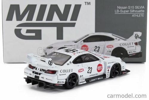 NISSAN  SILVIA (S15) COUPE N 23 LB SUPER SILHOUETTE ATHLETE RHD 2024  WHITE