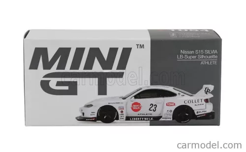 NISSAN  SILVIA (S15) COUPE N 23 LB SUPER SILHOUETTE ATHLETE RHD 2024  WHITE