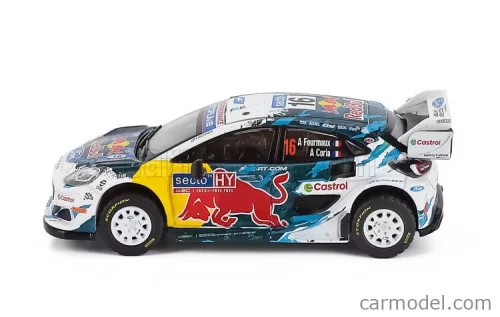 FORD ENGLAND  PUMA RALLY1 N 16 TEAM MSPORT 3rd WRT RALLY FINLAND 2024 ADRIEN FOURMAUX - ALEXANDRE CORIA  BLUE RED WHITE