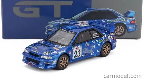 SUBARU  IMPREZA WRC99 TEAM SPIKE N 23 4th RALLY ACROPOLIS 2000 TOSHIHIRO ARAI - ROGER FREEMAN  BLUE