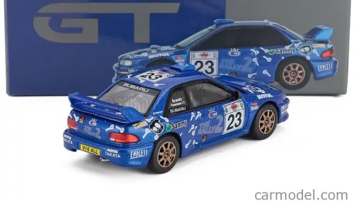 SUBARU  IMPREZA WRC99 TEAM SPIKE N 23 4th RALLY ACROPOLIS 2000 TOSHIHIRO ARAI - ROGER FREEMAN  BLUE