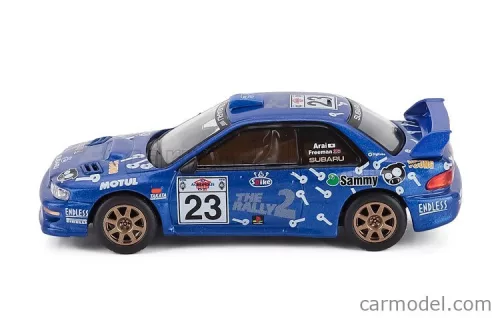 SUBARU  IMPREZA WRC99 TEAM SPIKE N 23 4th RALLY ACROPOLIS 2000 TOSHIHIRO ARAI - ROGER FREEMAN  BLUE