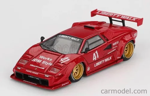 LAMBORGHINI  COUNTACH LB WORKS N 41 RACING 2025  RED