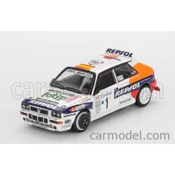   LANCIA  DELTA HF INTEGRALE EVO REPSOL N 1 RALLY MONTECARLO LHD 1993 CARLOS SAINZ - LUIS MOYA  WHITE BLUE ORANGE