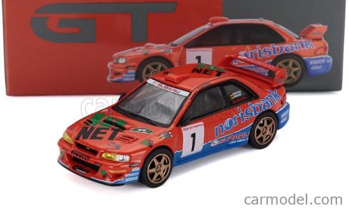 SUBARU  IMPREZA WRC97 N 1 WINNER RALLY DEUTSCHLAND 1999 ARMIN KREMER - FRED BERBEN  RED BLUE