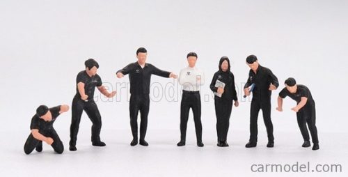 ACCESSORIES  SET 7X TEAM NISSAN NISMO RACING FIGURES  VARIOUS