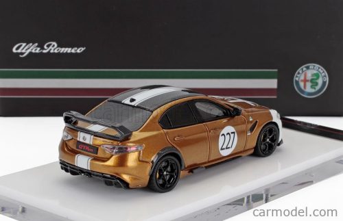 ALFA ROMEO  GIULIA GTAm N 227 RACING 2021  GOLD WHITE