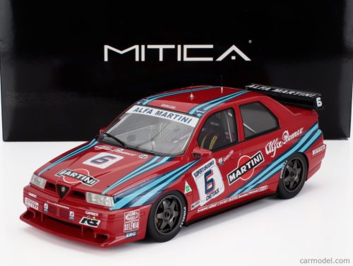 ALFA ROMEO  ALFA ROMEO 155 GTA SUPERTURISMO MARTINI N 6 6th MONZA 1992 LUCA CADALORA  RED