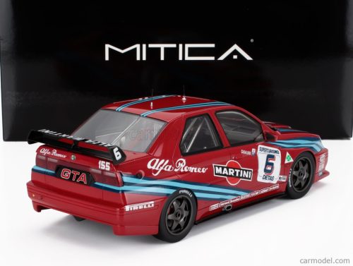ALFA ROMEO  ALFA ROMEO 155 GTA SUPERTURISMO MARTINI N 6 6th MONZA 1992 LUCA CADALORA  RED