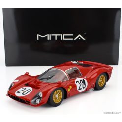   FERRARI  330 P3 4.0L V12 COUPE ch.0848 TEAM FERRARI SEFAC N 20 24h LE MANS 1966 LUDOVICO SCARFIOTTI - MIKE PARKES  RED