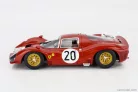 FERRARI  330 P3 4.0L V12 COUPE ch.0848 TEAM FERRARI SEFAC N 20 24h LE MANS 1966 LUDOVICO SCARFIOTTI - MIKE PARKES  RED