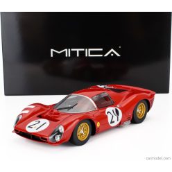   FERRARI  330 P3 4.0L V12 COUPE ch.0848 TEAM FERRARI SEFAC N 21 24h LE MANS 1966 LORENZO BANDINI - JEAN GUICHET  RED