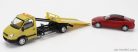 IVECO FIAT  DAILY ASSISTANCE CARRO ATTREZZI - TOW TRUCK ROAD SERVICE 2009 WITH BMW 4-SERIES M4 COUPE (G82) 2020  YELLOW RED