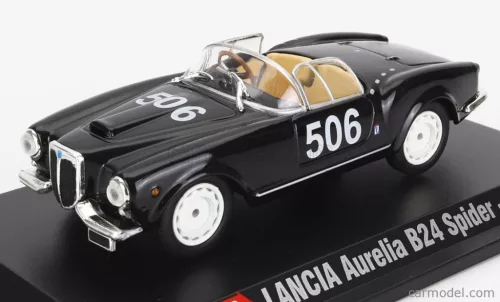 LANCIA  AURELIA B24 SPIDER N 506 MILLE MIGLIA 1956  BLACK