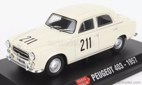 PEUGEOT  403 N 211 MILLE MIGLIA  1957  WHITE