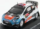 FORD ENGLAND  FIESTA RS WRC N 10 RALLY PORTUGAL 2012 M.OSTBERG - J.ANDERSSON  MATT BLACK WHITE LIGHT BLUE ORANGE