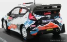 FORD ENGLAND  FIESTA RS WRC N 10 RALLY PORTUGAL 2012 M.OSTBERG - J.ANDERSSON  MATT BLACK WHITE LIGHT BLUE ORANGE