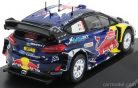 FORD ENGLAND  FIESTA WRC RED BULL N 1 WINNER RALLY PORTUGAL 2017 S.OGIER - J.INGRASSIA  BLUE RED YELLOW
