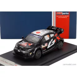   TOYOTA  YARIS GR RALLY1 HYBRID TEAM TOYOTA GAZOO RACING WRT N 18 RALLY SARDINIA 2024 TAKAMOTO KATSUTA - AARON JOHNSTON  MATT BLACK