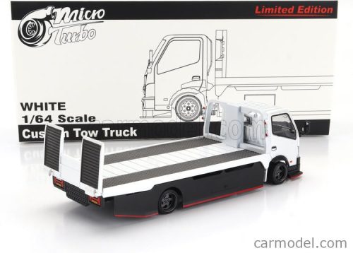 ISUZU  CUSTOM TOW TRUCK 1993 SOCCORSO STRADALE - CARRO ATTREZZI - WRECKER ROAD SERVICE - CAR TRANSPORTER  WHITE