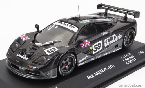 McLAREN  F-1 GTR BMW V12 TEAM KOKUSAI KAIHATSU RACING N 59 WINNER 24h LE MANS 1995 Y.DALMAS - M.SEKIYA - J.J.LEHTO  DARK GREY MET