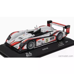   AUDI  R8 3.6L TURBO V8 TEAM GOH AUDI SPORT JAPAN N 5 WINNER 24h LE MANS 2004 T.KRISTENSEN - S.ARA - R.CAPELLO  WHITE RED