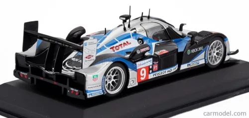 PEUGEOT  908 HDI FAP 5.5L TURBO V12 TEAM PEUGEOT SPORT TOTAL N 9 WINNER 24h LE MANS 2009 DAVID BRABHAM - MARC GENE - ALEXANDER WURZ  BLACK BLUE SILVER