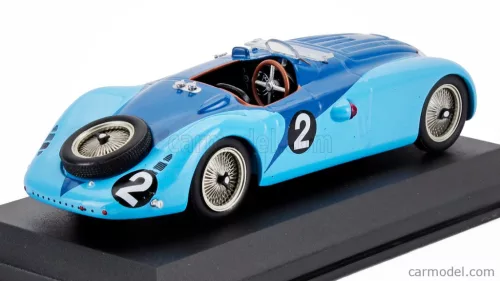BUGATTI  TYPE 57G 3.3L TEAM ROGER LABRIC N 2 WINNER 24h LE MANS 1937 JEAN PIERRE WIMILLE - ROBERT BENOIST  2 TONE BLUE