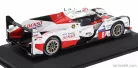 TOYOTA  TS050 HIBRID 2.4L TURBO V6 TEAM GAZOO RACING N 8 24h LE MANS 2017 SEBASTIEN BUEMI - KAZUKI NAKAJIMA - ANTHONY DAVIDSON  WHITE RED BLACK