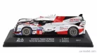 TOYOTA  TS050 HIBRID 2.4L TURBO V6 TEAM GAZOO RACING N 8 24h LE MANS 2017 SEBASTIEN BUEMI - KAZUKI NAKAJIMA - ANTHONY DAVIDSON  WHITE RED BLACK