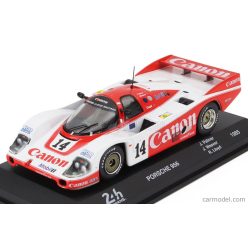   PORSCHE  956 2.6L TWIN TURBO TEAM RICHARD LLOYD RACING N 14 2nd 24h LE MANS 1985 JONATHAN PALMER - JAMES WEAVER - RICHARD LLOYD  WHITE RED