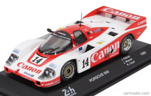 PORSCHE  956 2.6L TWIN TURBO TEAM RICHARD LLOYD RACING N 14 2nd 24h LE MANS 1985 JONATHAN PALMER - JAMES WEAVER - RICHARD LLOYD  WHITE RED